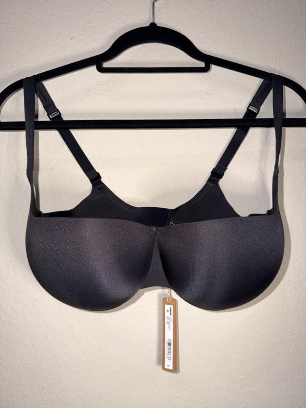 SKIMS Ultimate Push-Up Balconette Bra color ONYX NWT 34DDD